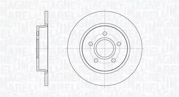 MAGNETI MARELLI TARCZA HAMULCOWA 361302040103 