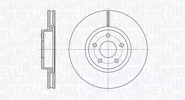 MAGNETI MARELLI TARCZA HAMULCOWA 361302040116 