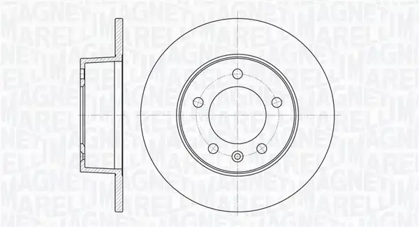 MAGNETI MARELLI TARCZA HAMULCOWA 361302040121 