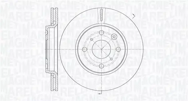 MAGNETI MARELLI TARCZA HAMULCOWA 361302040124 