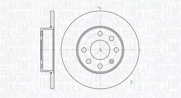 MAGNETI MARELLI TARCZA HAMULCOWA 361302040129 