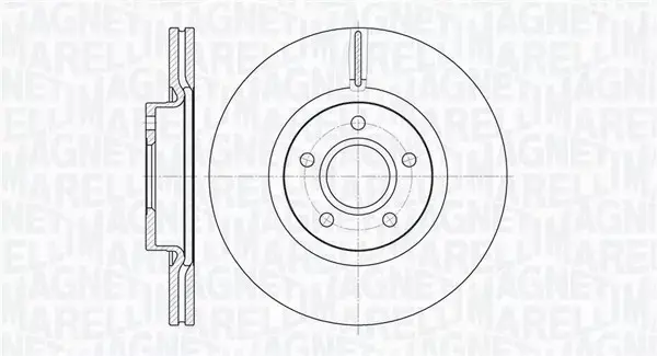 MAGNETI MARELLI TARCZA HAMULCOWA 361302040134 