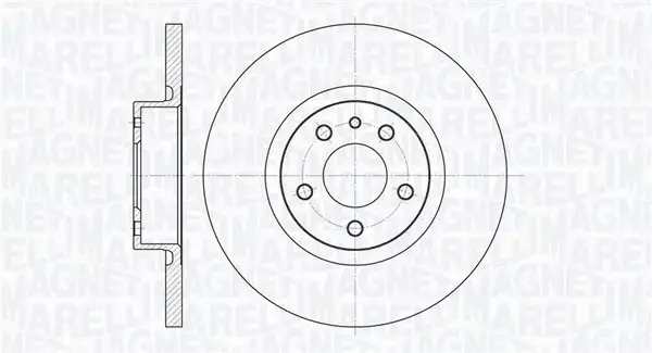 MAGNETI MARELLI TARCZA HAMULCOWA 361302040145 