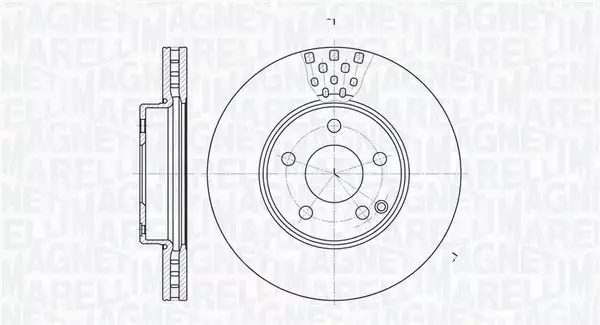 MAGNETI MARELLI TARCZA HAMULCOWA 361302040148 