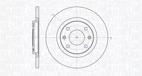 MAGNETI MARELLI TARCZA HAMULCOWA 361302040149 