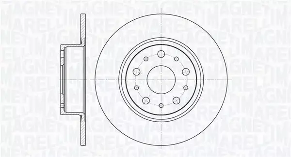 MAGNETI MARELLI TARCZA HAMULCOWA 361302040155 