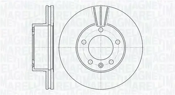 MAGNETI MARELLI TARCZA HAMULCOWA 361302040160 