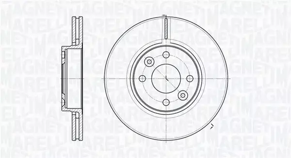 MAGNETI MARELLI TARCZA HAMULCOWA 361302040162 