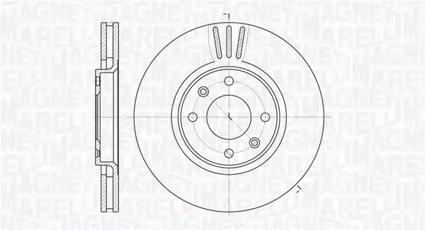 MAGNETI MARELLI TARCZA HAMULCOWA 361302040172 