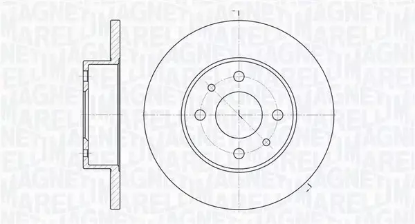 MAGNETI MARELLI TARCZA HAMULCOWA 361302040175 