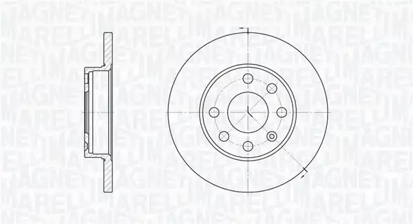 MAGNETI MARELLI TARCZA HAMULCOWA 361302040177 