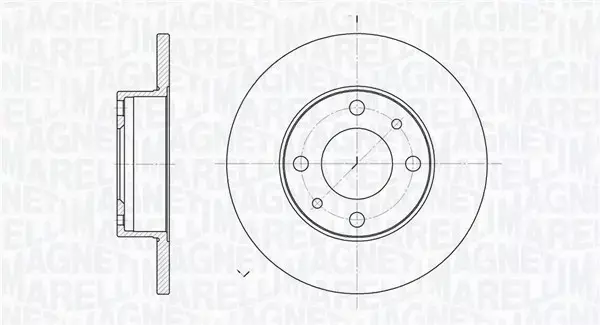 MAGNETI MARELLI TARCZA HAMULCOWA 361302040181 