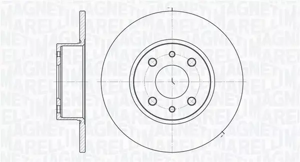 MAGNETI MARELLI TARCZA HAMULCOWA 361302040187 