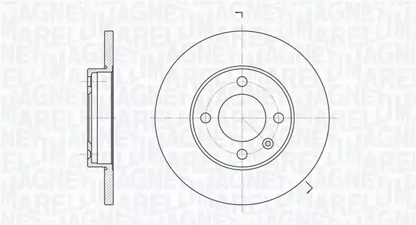 MAGNETI MARELLI TARCZA HAMULCOWA 361302040193 