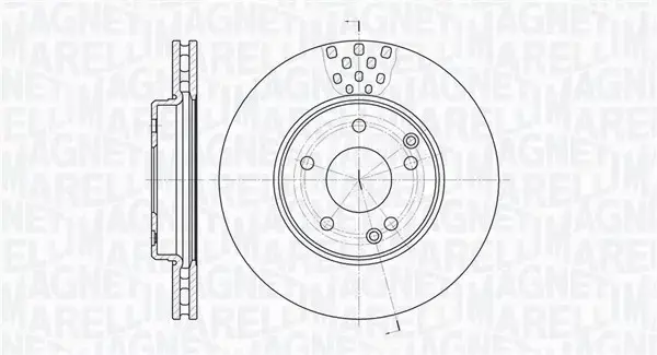 MAGNETI MARELLI TARCZA HAMULCOWA 361302040194 