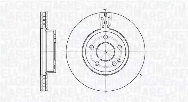 MAGNETI MARELLI TARCZA HAMULCOWA 361302040196 