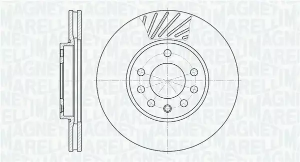 MAGNETI MARELLI TARCZA HAMULCOWA 361302040210 