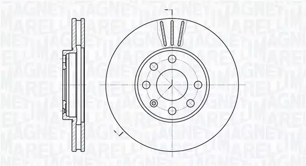 MAGNETI MARELLI TARCZA HAMULCOWA 361302040212 