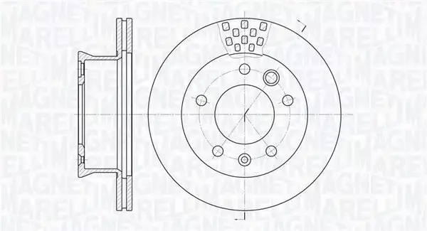 MAGNETI MARELLI TARCZA HAMULCOWA 361302040216 