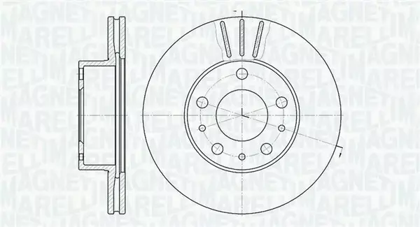 MAGNETI MARELLI TARCZA HAMULCOWA 361302040230 