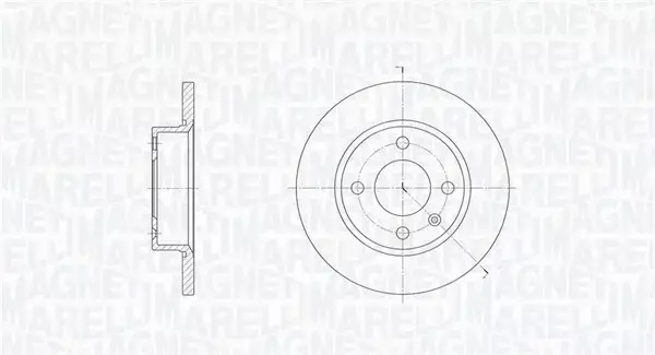 MAGNETI MARELLI TARCZA HAMULCOWA 361302040231 