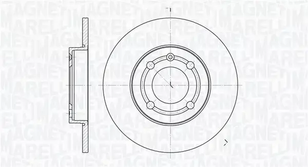 MAGNETI MARELLI TARCZA HAMULCOWA 361302040239 