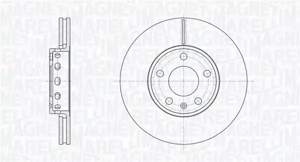 MAGNETI MARELLI TARCZA HAMULCOWA 361302040242 