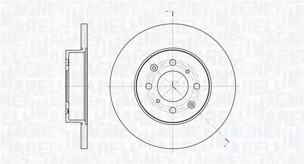 MAGNETI MARELLI TARCZA HAMULCOWA 361302040243 