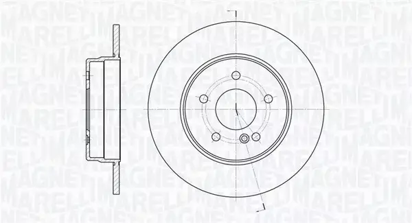 MAGNETI MARELLI TARCZA HAMULCOWA 361302040249 