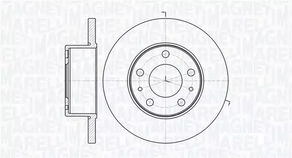 MAGNETI MARELLI TARCZA HAMULCOWA 361302040253 