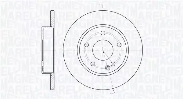 MAGNETI MARELLI TARCZA HAMULCOWA 361302040257 