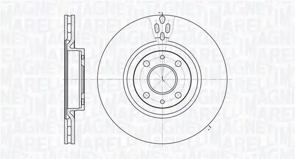 MAGNETI MARELLI TARCZA HAMULCOWA 361302040260 