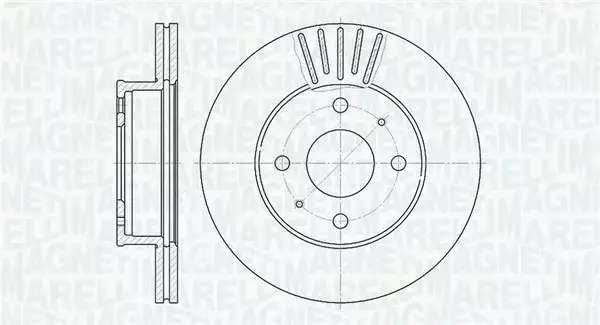 MAGNETI MARELLI TARCZA HAMULCOWA 361302040266 