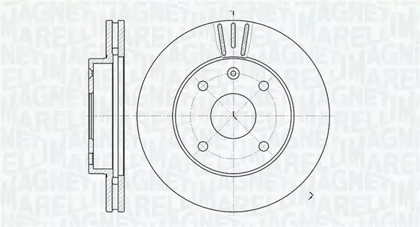 MAGNETI MARELLI TARCZA HAMULCOWA 361302040278 