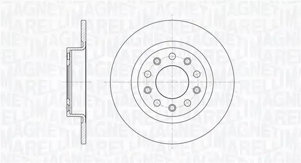 MAGNETI MARELLI TARCZA HAMULCOWA 361302040291 