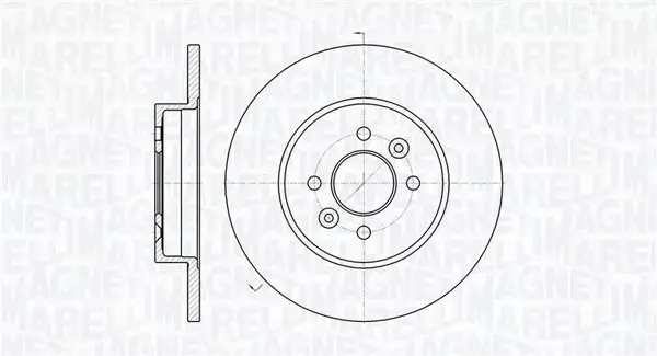 MAGNETI MARELLI TARCZA HAMULCOWA 361302040293 