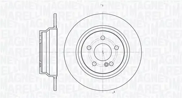 MAGNETI MARELLI TARCZA HAMULCOWA 361302040301 