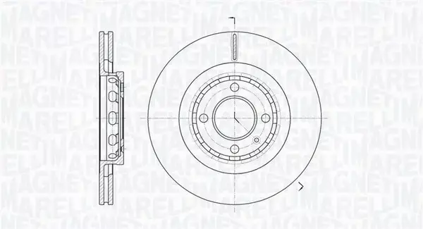 MAGNETI MARELLI TARCZA HAMULCOWA 361302040304 