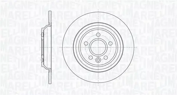 MAGNETI MARELLI TARCZA HAMULCOWA 361302040335 