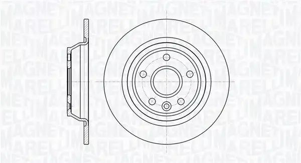 MAGNETI MARELLI TARCZA HAMULCOWA 361302040337 