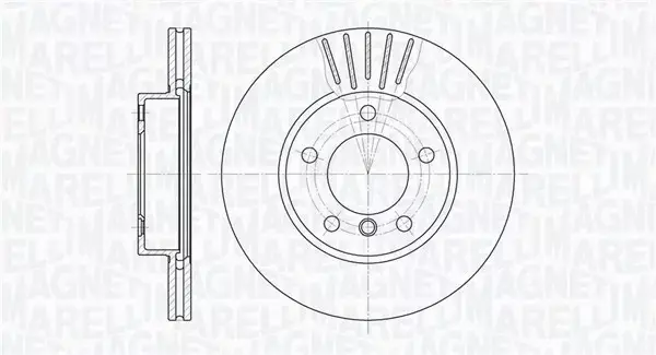 MAGNETI MARELLI TARCZA HAMULCOWA 361302040346 