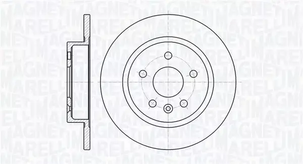 MAGNETI MARELLI TARCZA HAMULCOWA 361302040363 