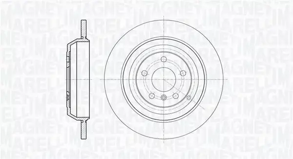 MAGNETI MARELLI TARCZA HAMULCOWA 361302040377 