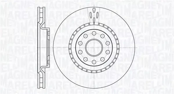 MAGNETI MARELLI TARCZA HAMULCOWA 361302040400 