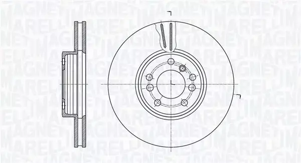 MAGNETI MARELLI TARCZA HAMULCOWA 361302040414 