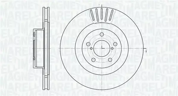 MAGNETI MARELLI TARCZA HAMULCOWA 361302040436 