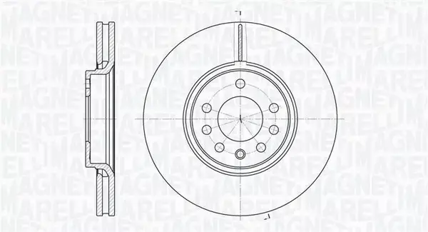 MAGNETI MARELLI TARCZA HAMULCOWA 361302040442 