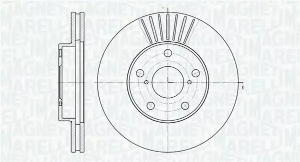 MAGNETI MARELLI TARCZA HAMULCOWA 361302040444 