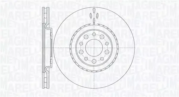 MAGNETI MARELLI TARCZA HAMULCOWA 361302040446 