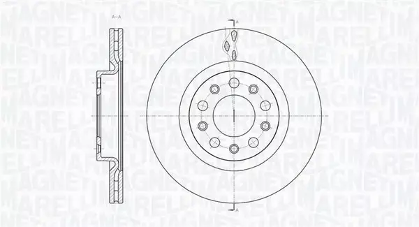 MAGNETI MARELLI TARCZA HAMULCOWA 361302040448 